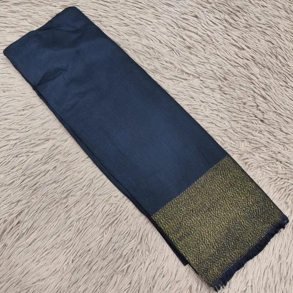 Big Size Soft Rayon Hijabs with Broad Golden Zari Border | HJ18